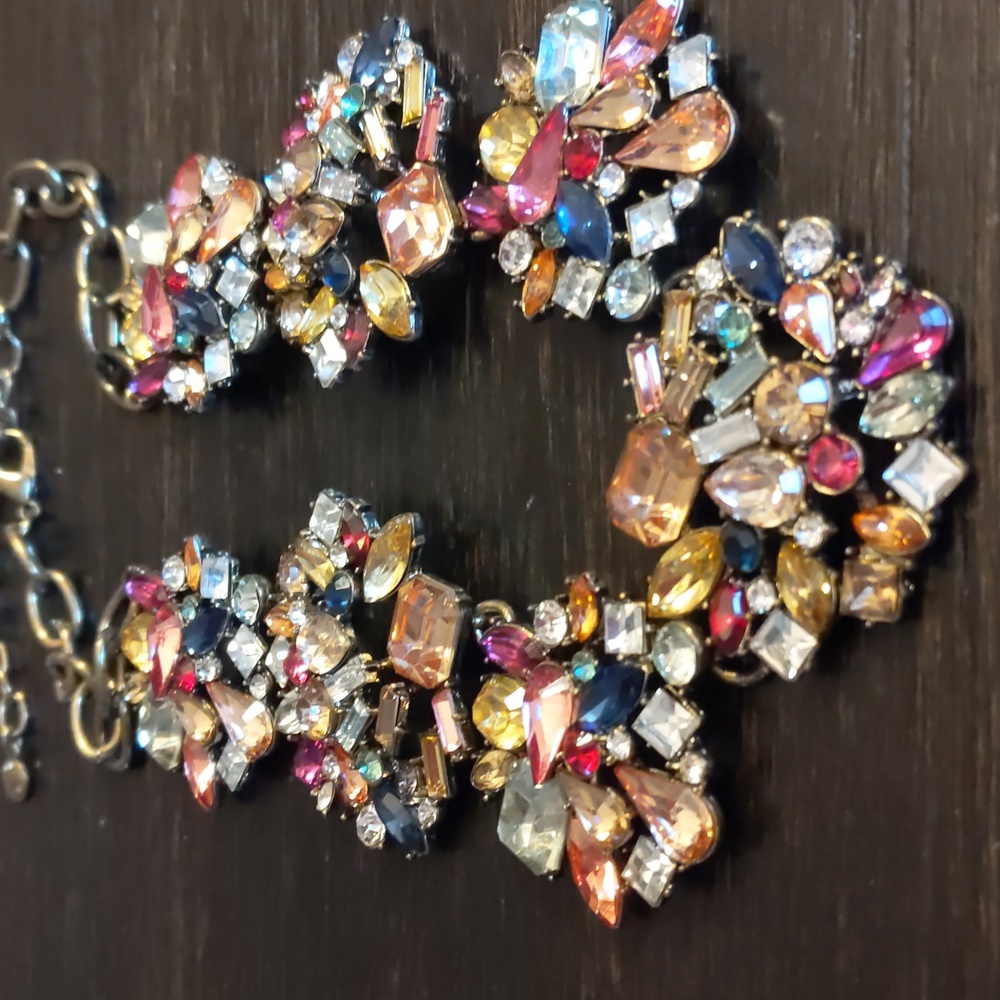 Baublebar Multi-Color Rhinestone Necklace - Picture 3 of 7